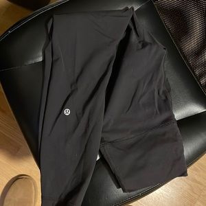 lululemon wunder train high rise 25 inch black leggings
